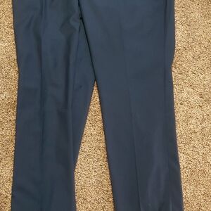 Elegant Men's Dark Blue Dress Pants